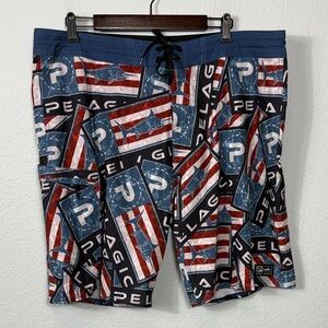 Pelagic Mens Performance Board Shorts